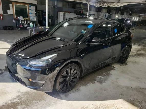TESLA MODEL Y 2021 5YJYGDEF6MF257254 image TESLA MODEL Y 2021 5YJYGDEF6MF257254 image